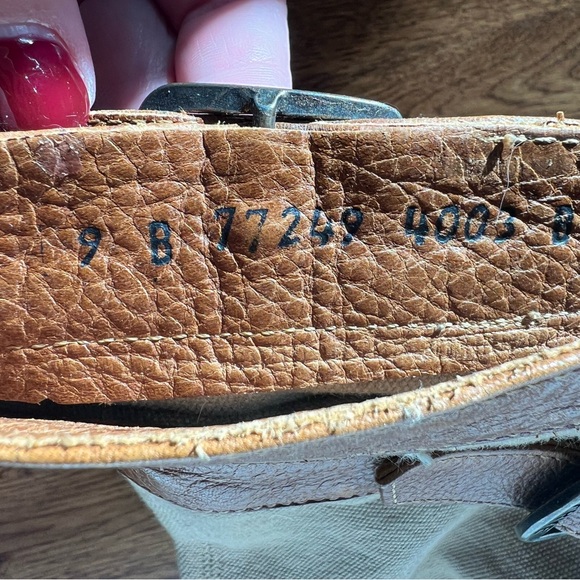 Frye canvas & leather boots - Size 9 - Picture 3 of 6